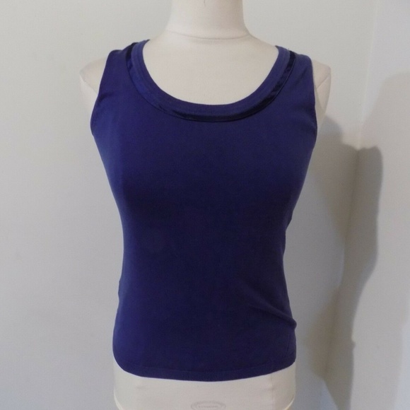 Ann Taylor Tops - 4/$20 - Bundle Qualifying Items - ANN TAYLOR Navy Sleeveless Top, Small